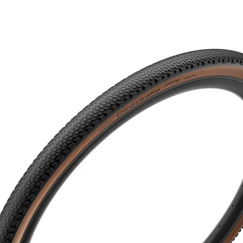 Pirelli Cinturato Gravel H HP-Line 700x45c Tyre in Black/Tanwall