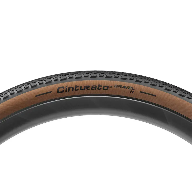 Pirelli Cinturato Gravel H HP-Line 700x45c Tyre in Black/Tanwall-3