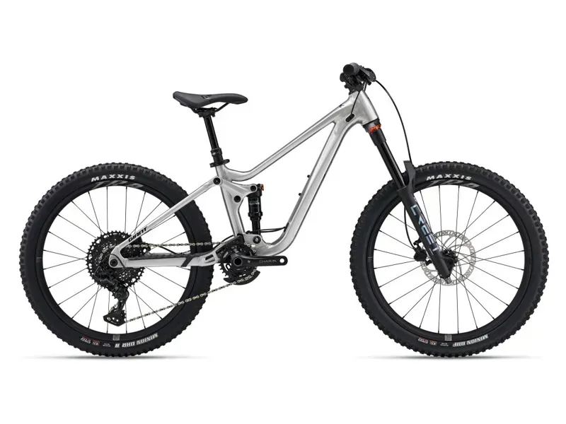 Giant Faith 24 Kids Mountain Bike In Raw Aluminium