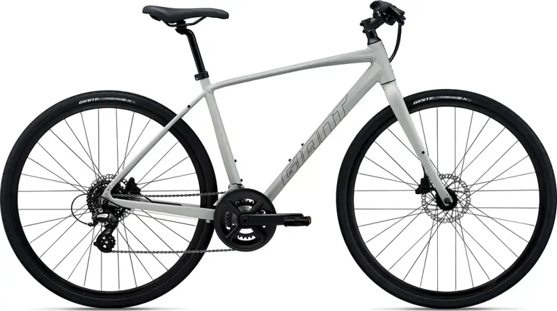 Giant Cross City 2 Disc Hybrid Bike S in Concrete