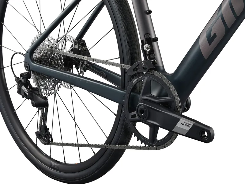 Giant FastRoad AR Advanced 1 Men's Road Bike in Asphalt Green-4