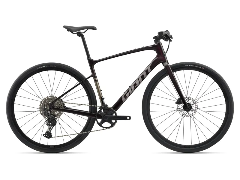 Giant FastRoad AR Advanced 2 Men's Road Bike in Charcoal