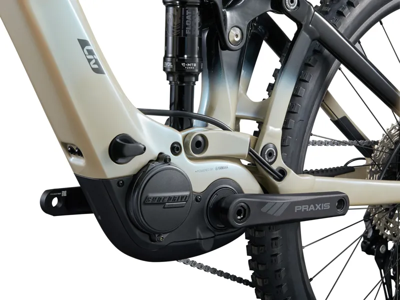 Liv Intrigue X Advanced E+ Elite 3 Women's E-Mountain Bike Small in Shoreline-3