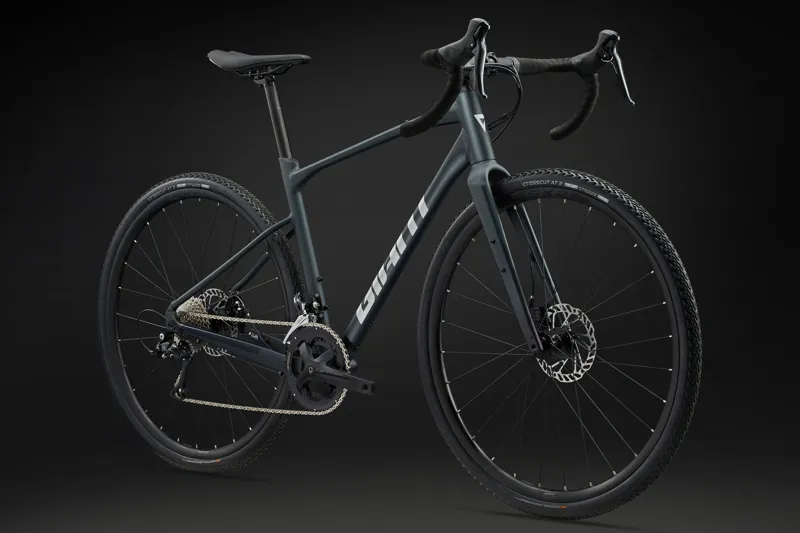 Giant Revolt 2 Gravel Bike in Asphalt Green-3