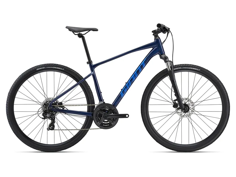 Giant Roam 4 Disc Men's Hybrid Bike in Sapphire