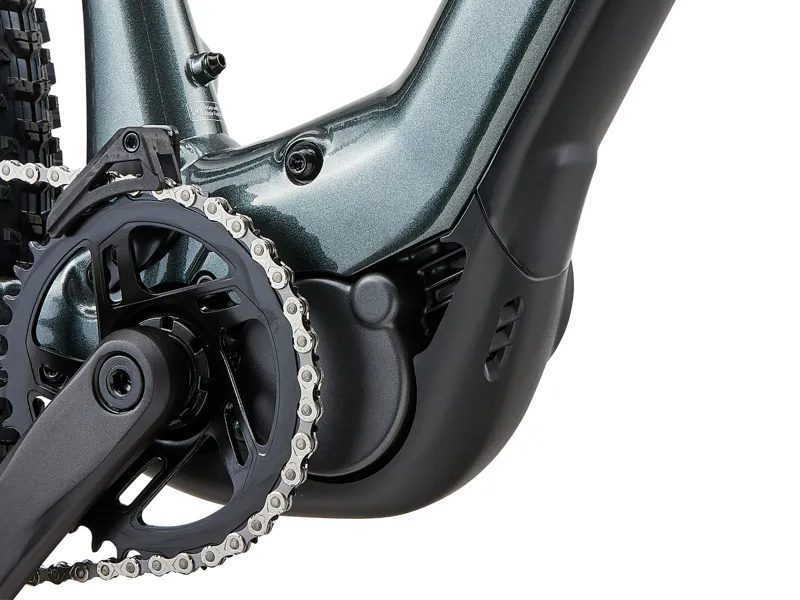 Giant Talon E+ Electric Mountain Bike in Asphalt Green-5