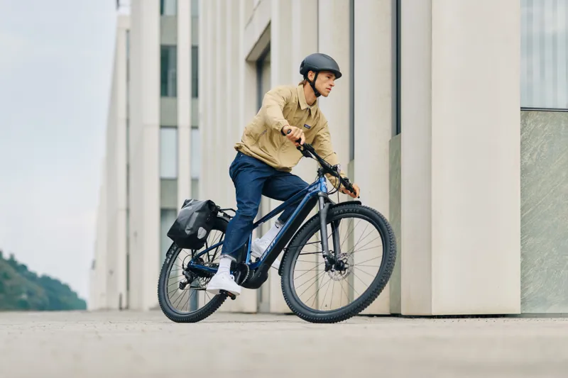 Giant Talon E+ EX Electric Mountain Bike in Metallic Navy-10