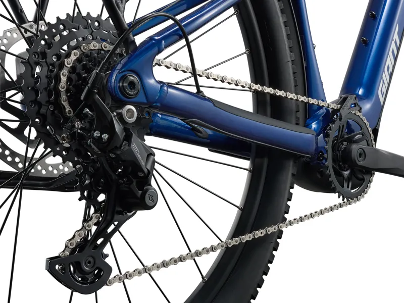 Giant Talon E+ EX Electric Mountain Bike in Metallic Navy-5