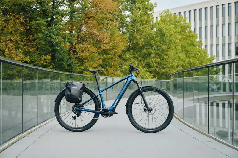 Giant Talon E+ EX Electric Mountain Bike in Metallic Navy-8
