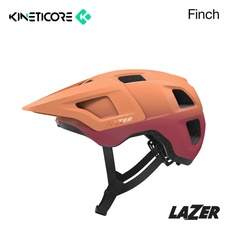 Lazer Finch KinetiCore Helmet 50-56CM in Matte Sedona Red-1