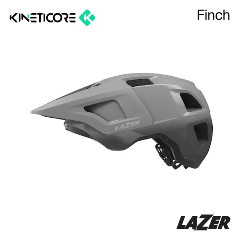 Lazer Finch Kineticore Helmet in Grey-1