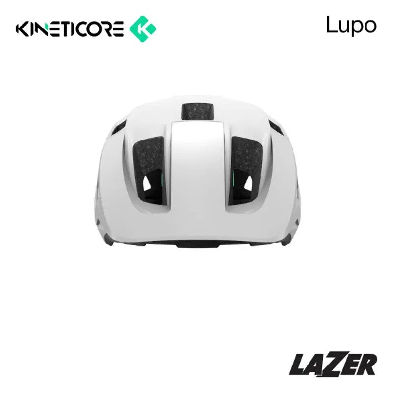 Lazer Lupo KinetiCore Helmet in Matte White-2