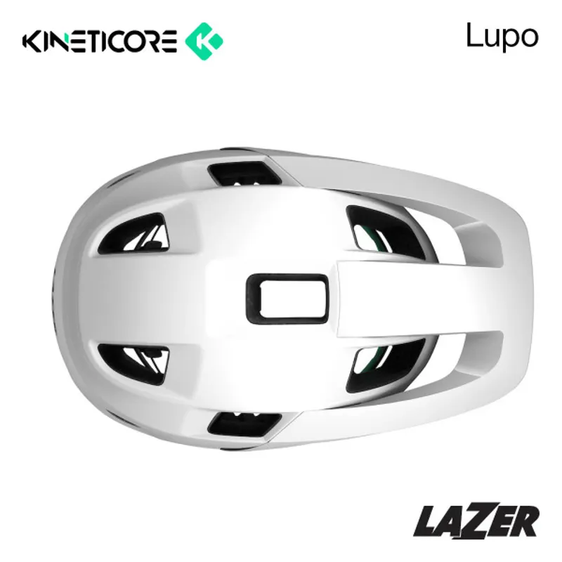 Lazer Lupo KinetiCore Helmet in Matte White-4