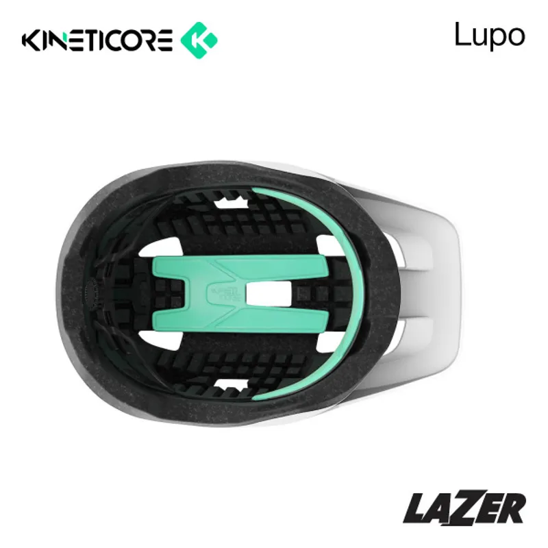 Lazer Lupo KinetiCore Helmet in Matte White-5