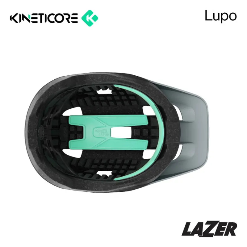 Lazer Lupo Kineticore Helmet in Grey-4