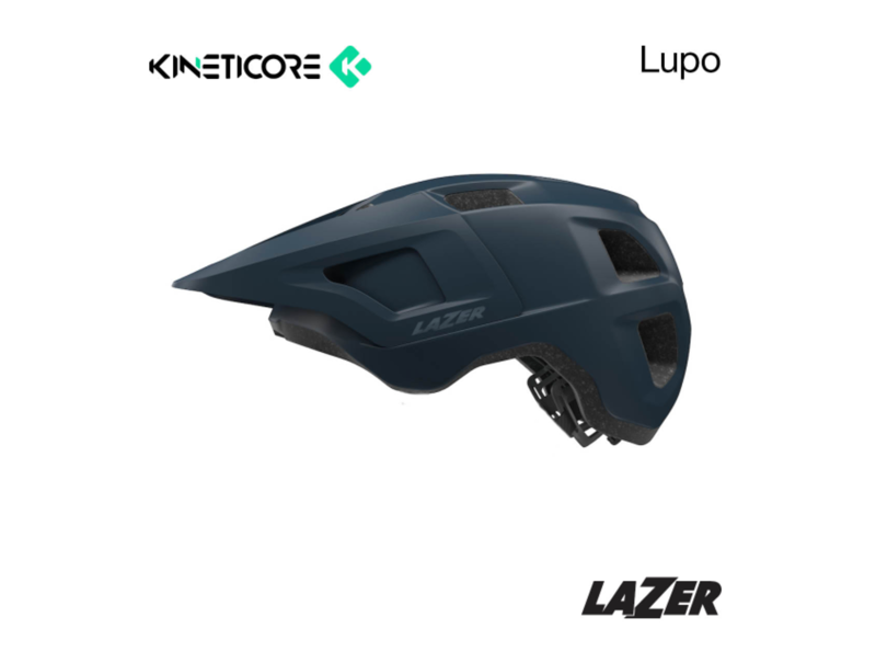 Lazer Lupo KinetiCore Helmet in Matte Navy Blue-1