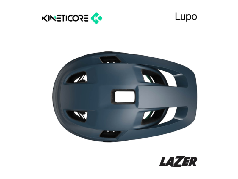 Lazer Lupo KinetiCore Helmet in Matte Navy Blue-4