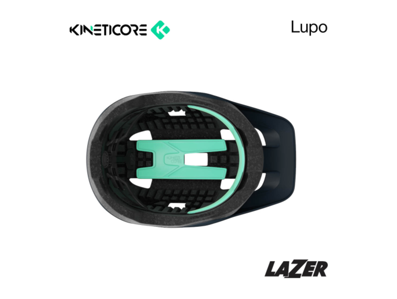 Lazer Lupo KinetiCore Helmet in Matte Navy Blue-5