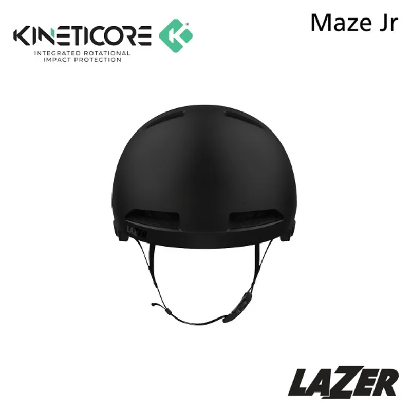 Lazer Maze Jr KinetiCore Helmet Small - Medium in Matte Black-1
