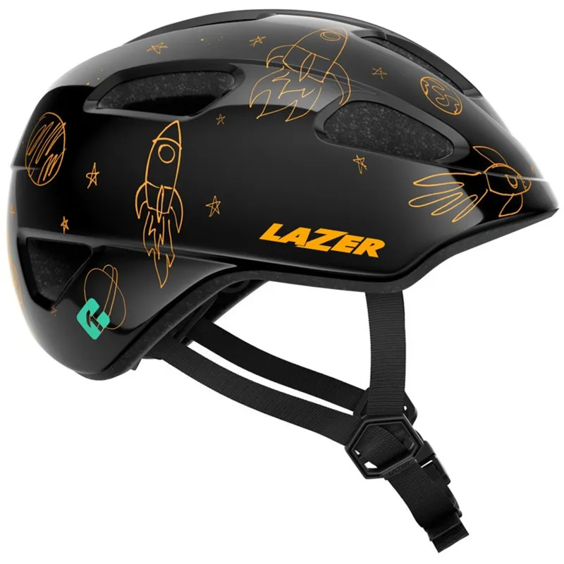 Lazer P'Nut KinetiCore Toddler Helmet 46-50CM in Flying Rockets
