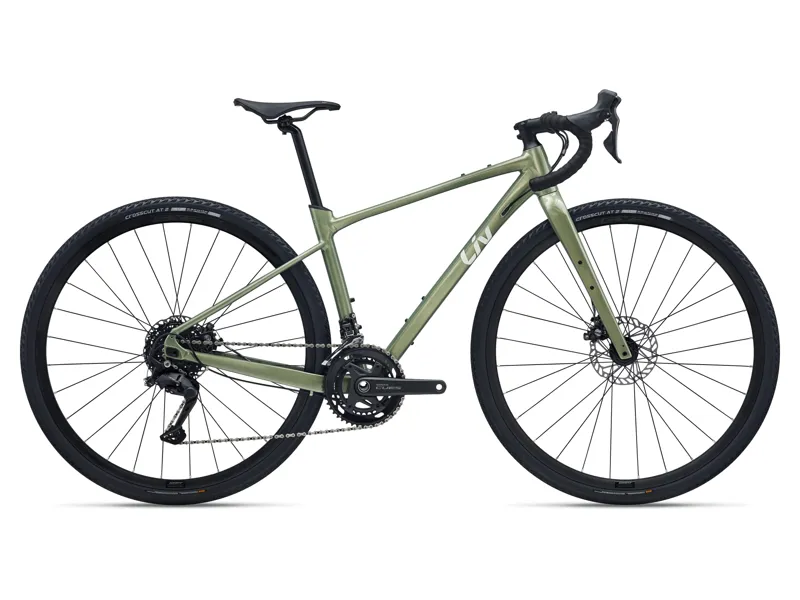 Liv Devote 2 Gravel Bike in Shale Green