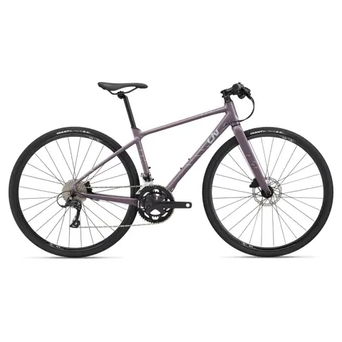 giant bicycles womens hybrid Thrive Advanced 2 With an adjustable stem Giant Bike Silver Speed Giant