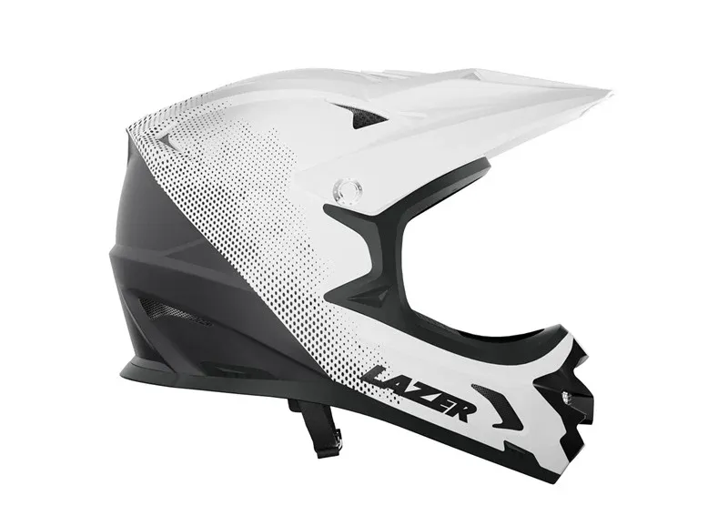 HELMET LAZER - PHOENIX MATTE BLACK WHITE SMALL-1