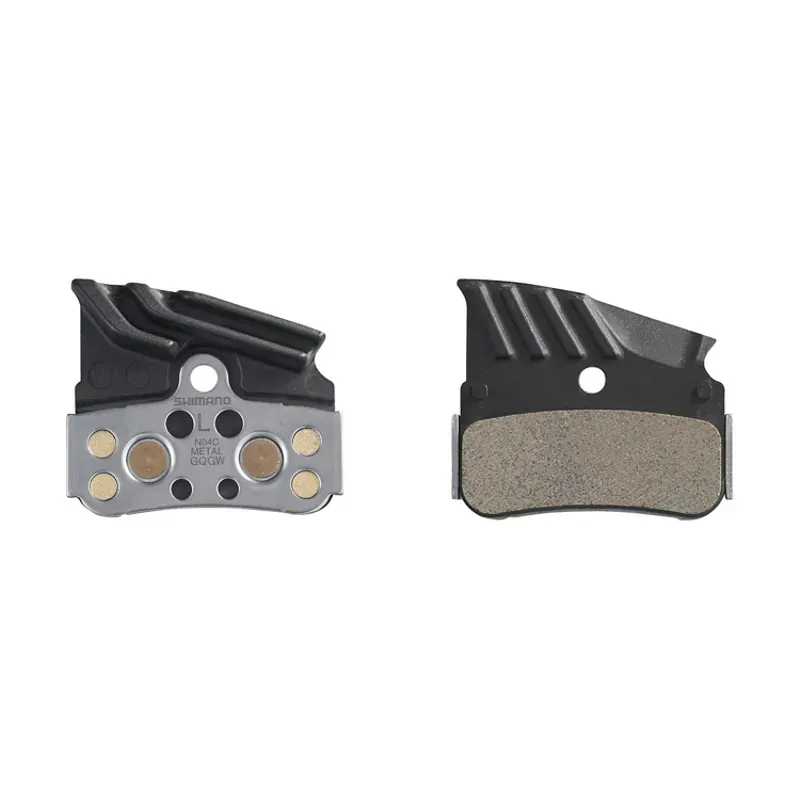 Shimano N04C-MF Metal Finned Disc Brake Pads in Black-1