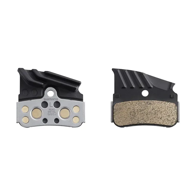 Shimano N04C-MF Metal Finned Disc Brake Pads in Black-2