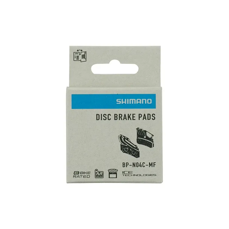 Shimano N04C-MF Metal Finned Disc Brake Pads in Black-3